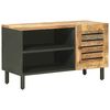 vidaXL Storage Cabinets Natural 80 x 33 x 46 cm Solid Mango Wood