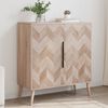 Finori Sideboard Lusk 01A Sonoma Oak 80x38.5x88 cm