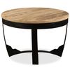 vidaXL Coffee Table Solid Rough Mango Wood 60x40 cm