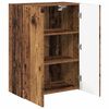 vidaXL TV Wall Cabinet Old Wood 59.5 x 31 x 80 cm Engineered Wood