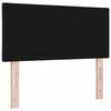 vidaXL Headboard Height Adjustable with Headboard Black 90 cm Velvet