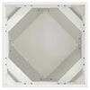 vidaXL Planter White 50 x 50 x 50 cm Steel