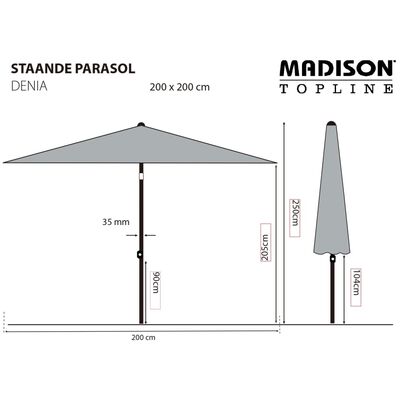 Madison Parasol Denia 200x200 cm Ecru