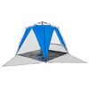 vidaXL Beach Tent 4-Person Azure Blue Quick Release Waterproof