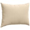 vidaXL Sofa Pillows 2 pcs Cream 70 x 50 cm Fabric