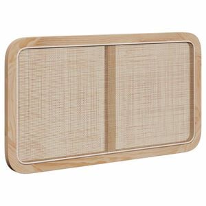 vidaXL Headboard with Headboard Natural 100 x 55 x 3 cm Rattan