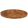 vidaXL Table Top &Oslash; 50x2.5 cm Round Solid Wood Mango