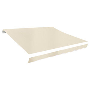 vidaXL Awning Top Sunshade Canvas Cream 6 x 3 m