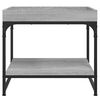 vidaXL Coffee Table Grey Sonoma 49.5x49.5x45 cm Engineered Wood