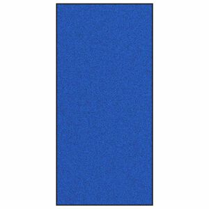 vidaXL Doormat Blue and Black 120 x 250 cm 100% Polyamide