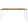 vidaXL DiningTable Brown 180 x 90 x 75 cm Solid Acacia Wood