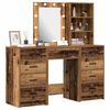 vidaXL Dressing Table 3 pcs Brown 40 x 41 x 135 cm Engineered wood