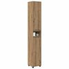 vidaXL Bathroom Cabinet Artisan Oak 30.5 x 30 x 195 cm Engineered Wood