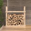 vidaXL Firewood Rack 110x35x108.5 cm Solid Wood Pine