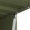 vidaXL Wall Cabinet for Garage with Gas-lift Door Olive green