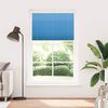 vidaXL Pleated Blind Blue 120x200 cm Fabric Width 119.4 cm Polyester