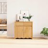 vidaXL Sideboard Drammen Oak 79 x 43 x 75.5 cm Solid Pine wood