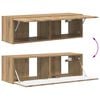 vidaXL TV Cabinet Set Wall-mounted 4 pcs Artisan Oak Engineered Wood