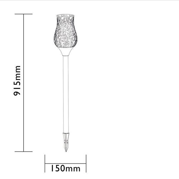 Luxform LED Garden Light Tulip