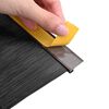 vidaXL Self-adhesive Door Brush Seals 6 pcs Brown 100 cm