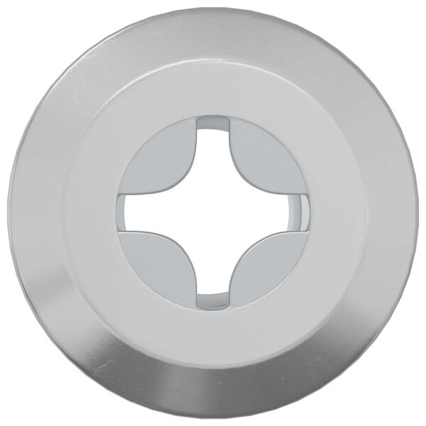 vidaXL Lock Nut 2 pcs Nickel M6 x 25 mm Steel