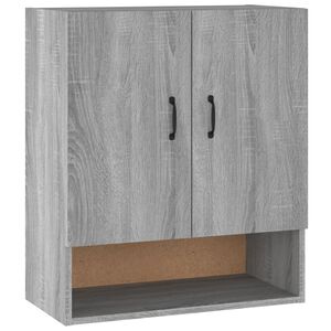 vidaXL Wall Cabinet Grey Sonoma 60x31x70 cm Engineered Wood
