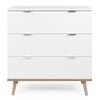 Finori Chest of Drawers G&ouml;teborg 1 White and Sonoma Oak