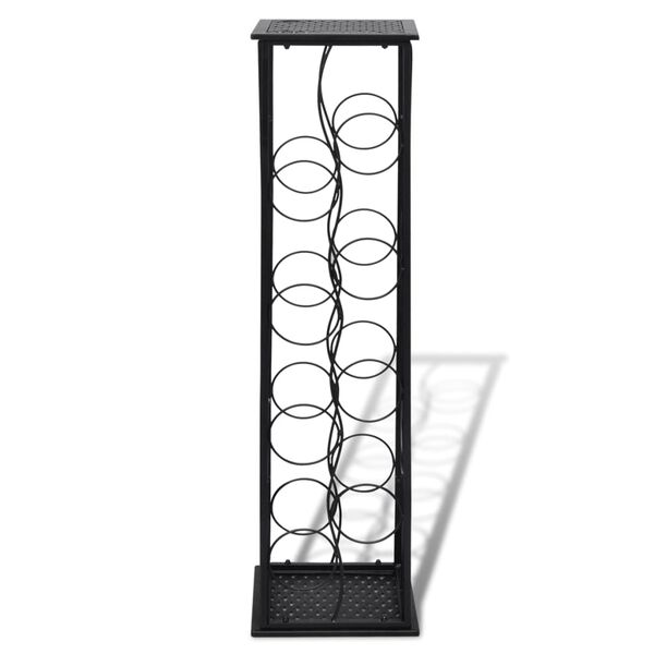 vidaXL Wine Rack for 8 Bottles Metal