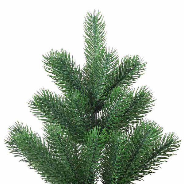 vidaXL Nordmann Fir Artificial Christmas Tree LED&Ball Set Green 180cm