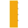 vidaXL File Cabinet with Drawer Mustard Yellow 45.5 x 42 x 139 cm