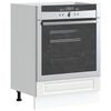 vidaXL Oven Cabinet Porto White Engineered Wood