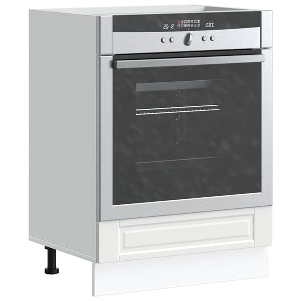 vidaXL Oven Cabinet Porto White Engineered Wood