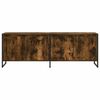 vidaXL TV Cabinet Smoke Oak 140 x 36 x 49.5 cm Engineered Wood