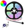 vidaXL LED Strip 12 pcs Black and Transparent Copper and Plastic