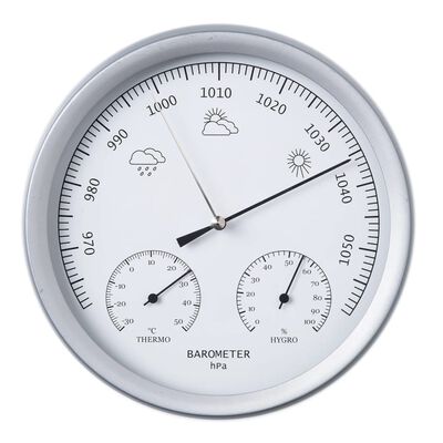 Nature 3-in-1 Barometer with Thermometer and Hygrometer 20 cm