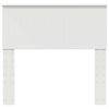 vidaXL Headboard with Headboard White 90 cm Engineered wood