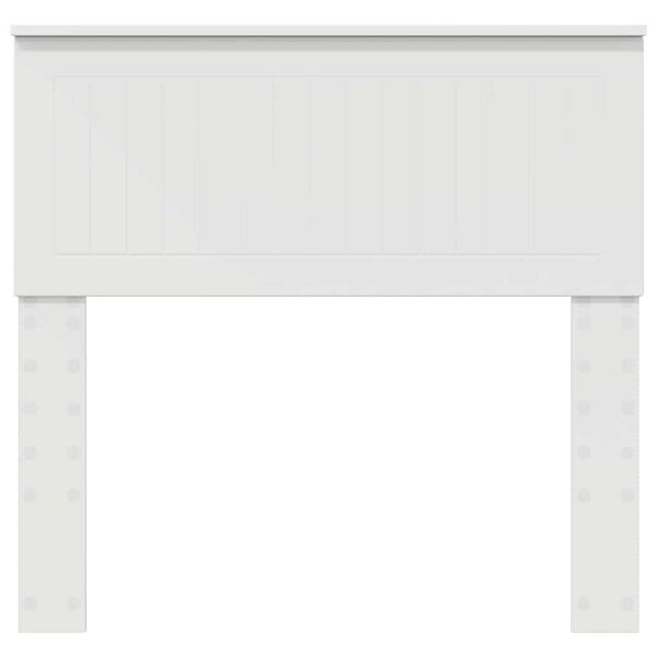 vidaXL Headboard with Headboard White 90 cm Engineered wood