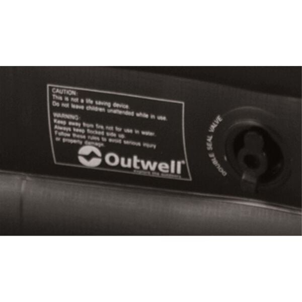 Outwell Airbed Excellent Single 200x80x30 cm Grey and Black