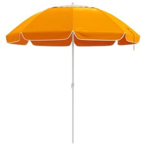 vidaXL Garden Parasol 240 cm 170T Polyester Orange