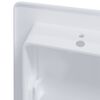 vidaXL Access Panels 2 pcs White 15 x 23 cm ABS Plastic