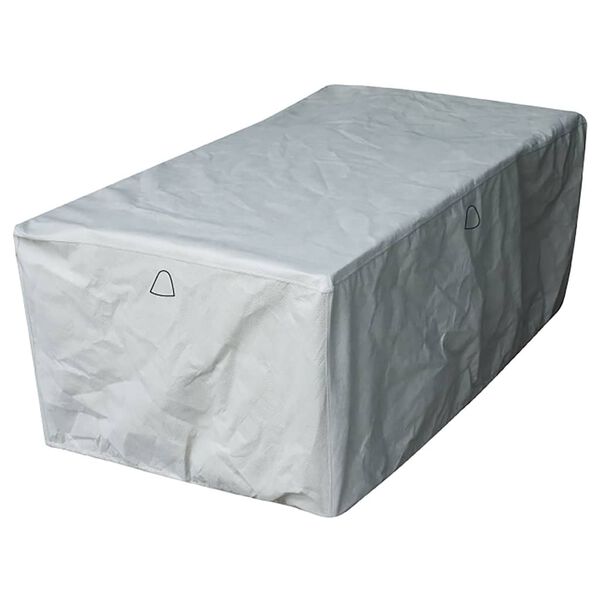 Eurotrail Garden Table Protective Cover 140x80x75 cm Grey