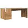 vidaXL Coffee Table Artisian Oak 90x45x35 cm Engineered Wood