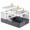 Ferplast Rabbit Cage Multipla 107.5x72x50 cm Black