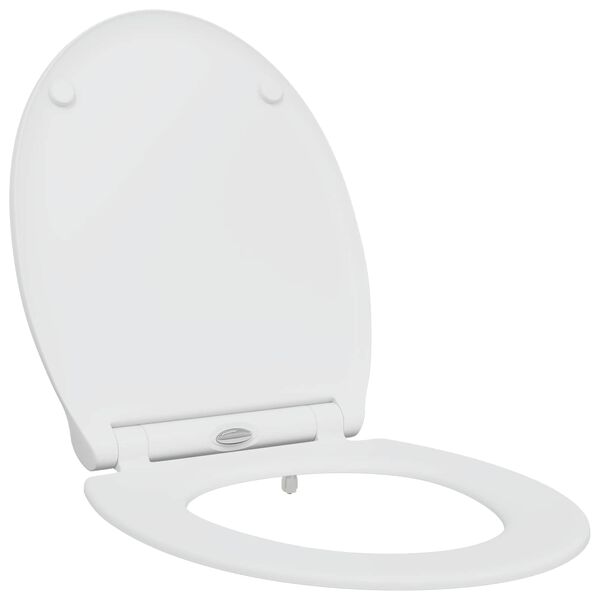 vidaXL Quick Release Toilet suitable for Seat White