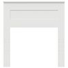 vidaXL Headboard with Headboard White 90 cm Engineered wood