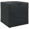 vidaXL Outdoor Strorage Bag Black 90 x 90 x 90 cm 600D Oxford Fbric