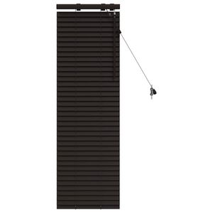 vidaXL Venetian Blind Dark Brown 45 x 130 cm 35 mm
