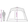 vidaXL Family Tent Cabin 7-Person Blue Quick Release