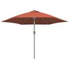 vidaXL Replacement Fabric for Outdoor Parasol Terracotta 300 cm