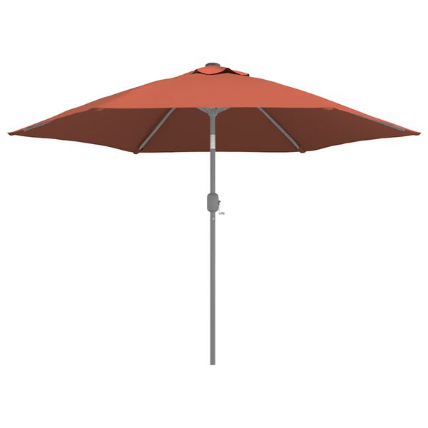 vidaXL Replacement Fabric for Outdoor Parasol Terracotta 300 cm